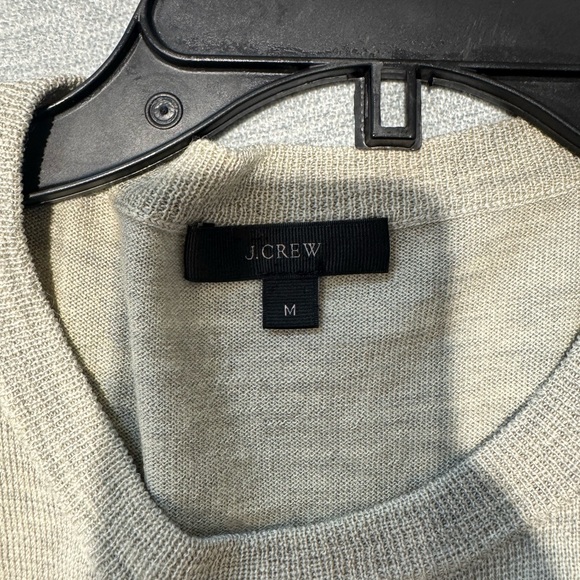 J. crew Women’s Pure Merino Wool Asymmetrical Zipper Sweater Size Medium - Picture 3 of 4